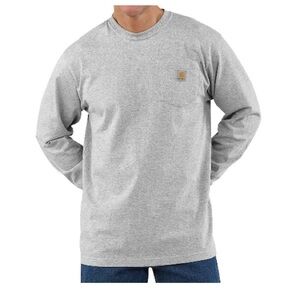 Carhartt Heather Gray Crew Neck Shirt